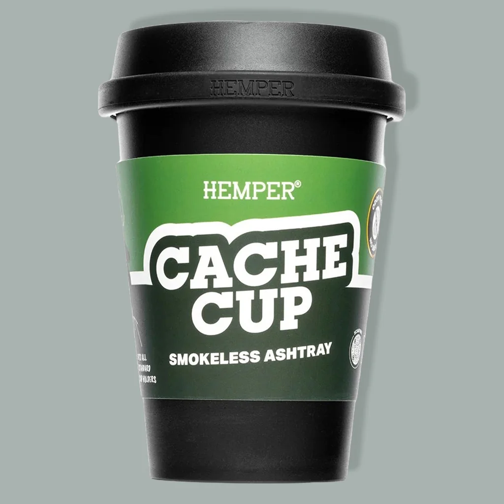 CACHE  CUP  Rauchloser  Aschenbecher  Hemper  geruchslos