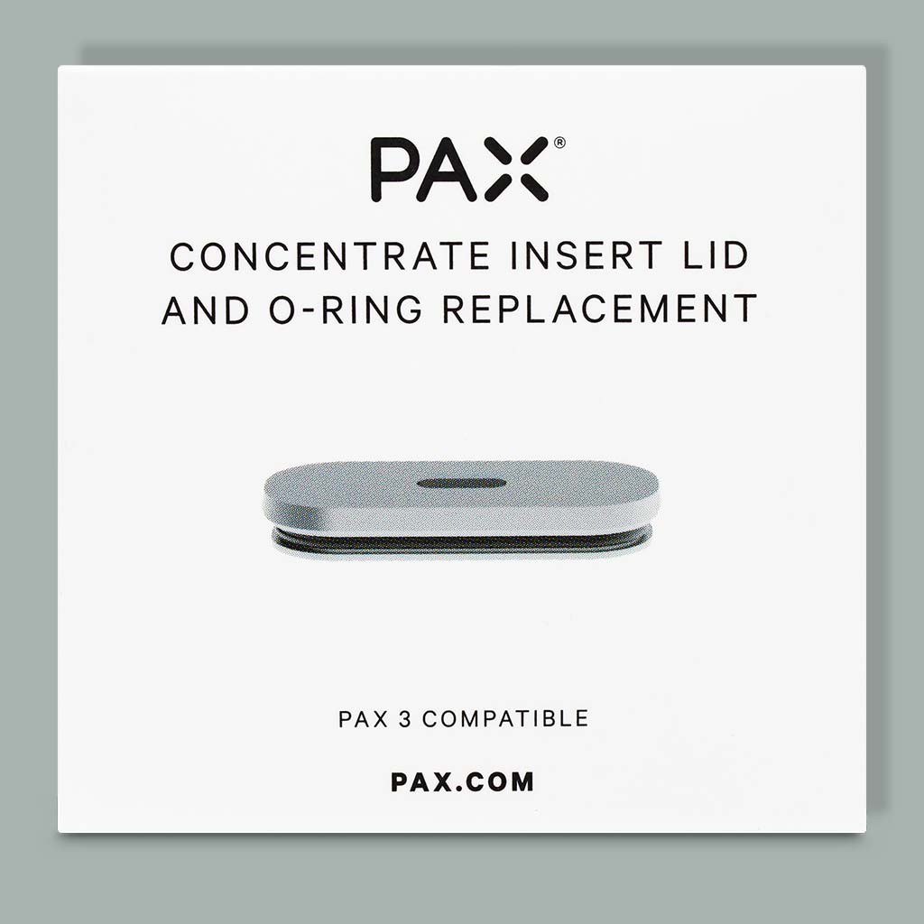 PAX 3 Ersatz Deckel und 5 O Ringe Concentrate Insert Lid and O-Ring Replacement