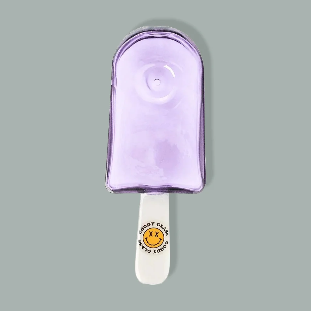 Popsicle Handpfeife purple Goody Glass